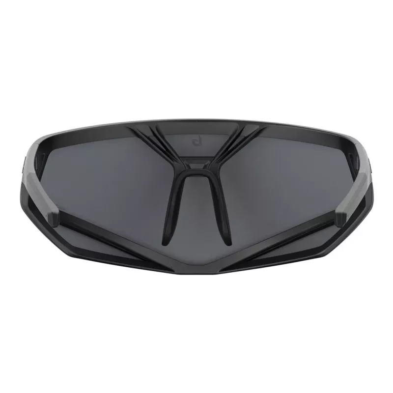 Bolle Unisex akiniai nuo saulės BS033002 - matinio juodo rėmelio, pilki lęšiai, 155 mm