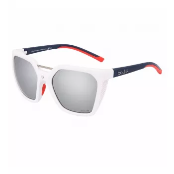 Bolle Women's BS048001 akiniai nuo saulės – juodas rėmelis, pilki lęšiai, 57 mm
