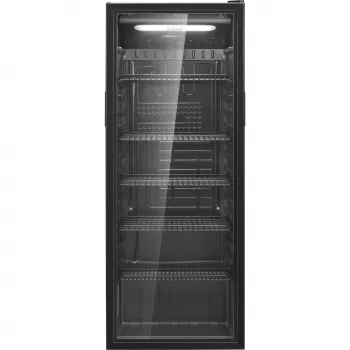 Bomann KSG 7292 stiklinės durys šaldytuvas 143 cm baltas