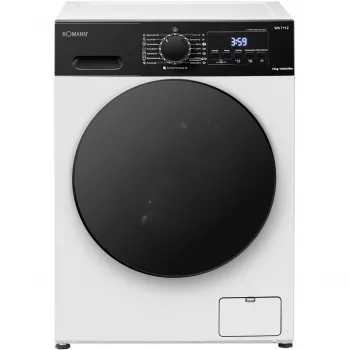 BOMANN WA 7112 širdelės formos vaflinė, 1000 W, balta/juoda