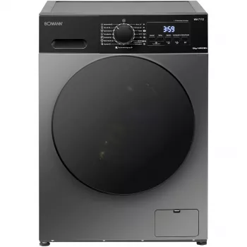 BOMANN WA 7112 Titan širdelės formos vaflinė 800 W, titanas/juoda