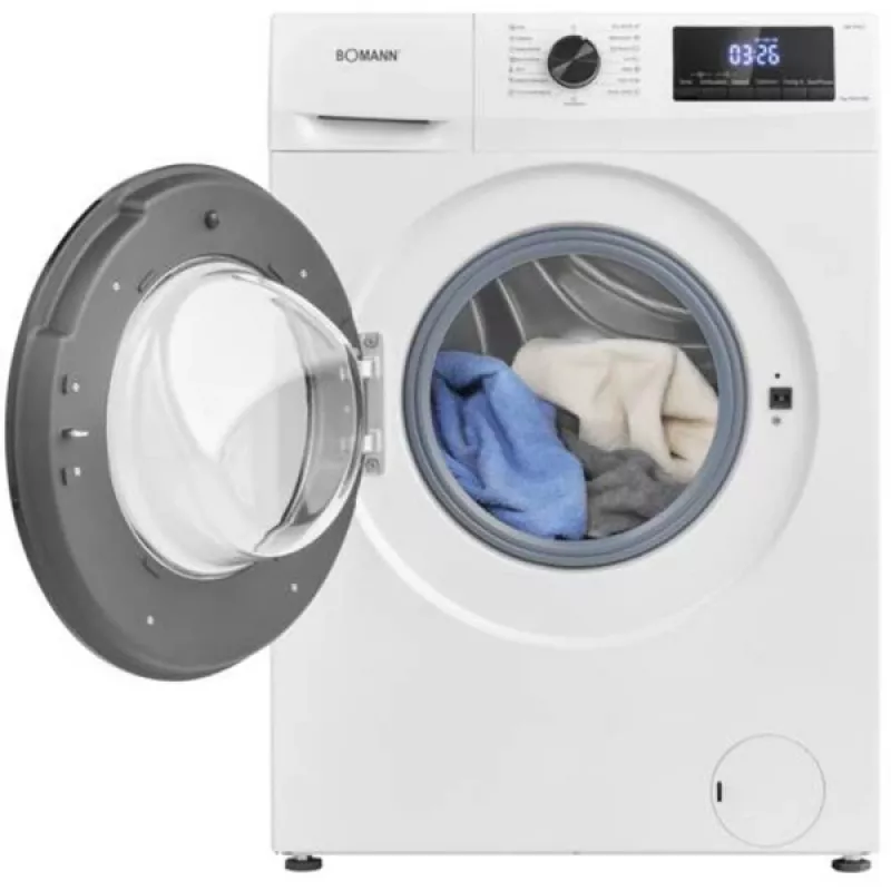 BOMANN WA 7175.1 širdelės formos vaflinė, 1300 W, balta/juoda