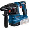 Bosch 18V Professional Set Rotary Hammer GBH 18V-22 + Drill Driver GSR 18V-45 - (mėlyna/juoda, 2x Li-Ion baterija 4.0 Ah, grąžtų ir antgalių rinkinys, įrankių krepšys) (0615V0003D)