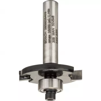 Bosch Accessories 2608628403 karbido griovelių freza, 32 mm pjovimo skersmuo, 8 mm kotas, 51 mm ilgis