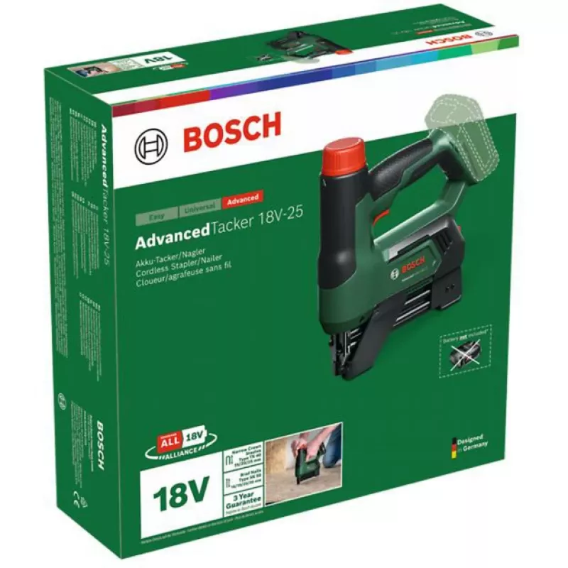 Bosch AdvancedTacker 18V-25 belaidis segiklis/vinuotojas (be akumuliatoriaus) Žalia/Juoda