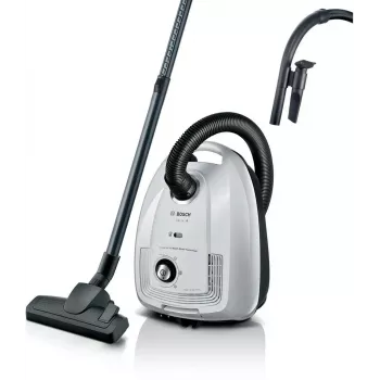 Bosch BGL38WH2 dulkių siurblys su maišeliu, 600 W, baltas/antracitas
