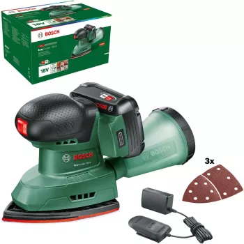 Bosch EasySander 18V-8 belaidis daugiafunkcis šlifuoklio rinkinys 2.0Ah POWER FOR ALL