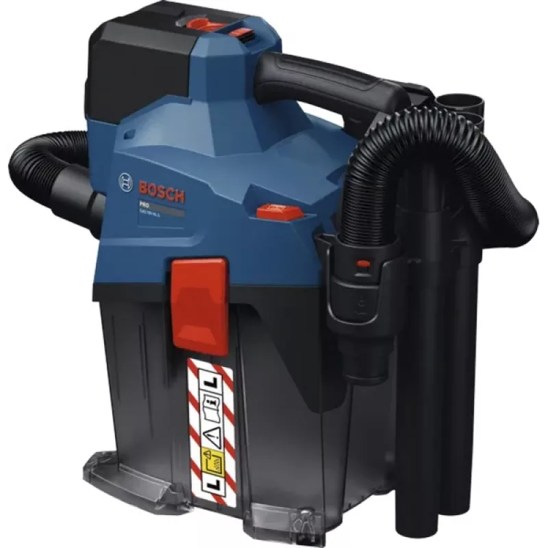 BOSCH GAS 18V-6LS belaidis dulkių siurblys (mėlynas/juodas, be akumuliatoriaus)