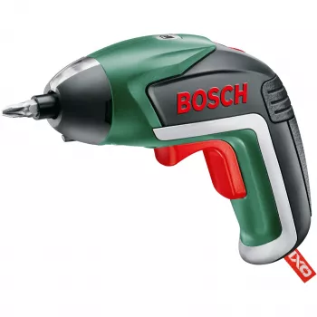 Bosch IXO 5 belaidis atsuktuvas su 32 dalių antgalių rinkiniu, 3,6 V ličio jonų 1,5 Ah, žalias/juodas