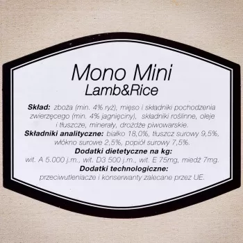 Bosch Mono Mini Lamb & Rice pusiau drėgnas šunų ėdalas 0,9 kg