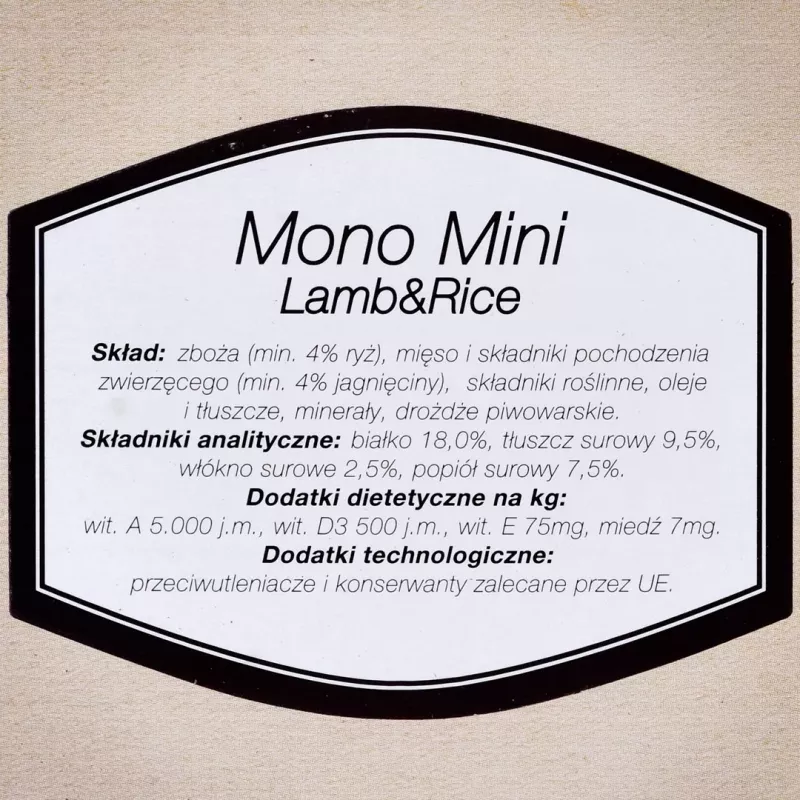 Bosch Mono Mini Lamb & Rice pusiau drėgnas šunų ėdalas 0,9 kg