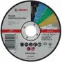 Bosch MultiConstruction pjovimo diskas 115 mm, 1,0 mm storio, 22,23 mm kiaurymė, 80 m/s, aliuminio oksidas, Type 41, metalui, akmeniui, betonui, plytoms, plytelėms, plastikui, medienui 2608602384