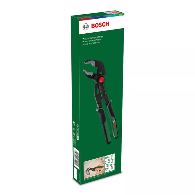 Bosch Power Tools 1600A032V9 vandentiekio replės 250 mm (juodos/žalios)