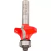 Bosch Power Tools Expert for Wood Roundover Router Bit, Radius 7.9 mm, 8 mm Shank, Two-Flute, su kreipiamuoju rutuliniu guoliu