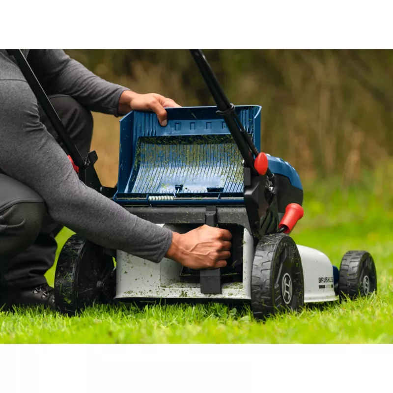 BOSCH POWERTOOLS belaidis elektrinis vejapjovė GRA 18V2-46SP Professional, 36V (2x18V), mėlyna, 2x 5,5 Ah ličio jonų baterija, įkroviklis