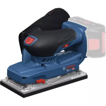 BOSCH POWERTOOLS belaidis orbitinis šlifuoklis GSS 18V-18 Professional Solo, 18V (mėlynas/juodas, be akumuliatoriaus ir įkroviklio, L-BOXX dėkle)