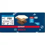 Bosch PowerTools Expert M480 Net šlifavimo diskas 125 mm, grūdėtumas K80 (50 vnt., ekscentriniams šlifuokliams)