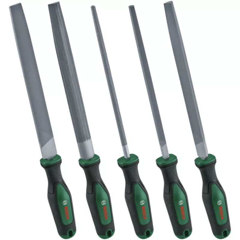 BOSCH POWERTOOLS Dildžių rinkinys, 5 vnt., 200 mm, žalia/juoda