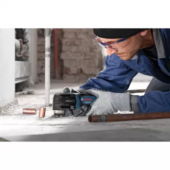 BOSCH POWERTOOLS Daugiafunkcis pjaustytuvas GOP 30-28 Professional (mėlynas/juodas, L-BOXX, 300 W, su priedais)