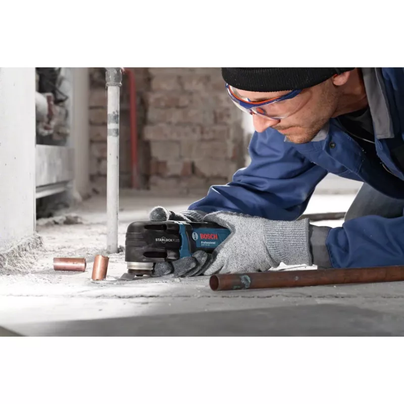 BOSCH POWERTOOLS Daugiafunkcis pjaustytuvas GOP 30-28 Professional (mėlynas/juodas, L-BOXX, 300 W, su priedais)