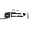 BOSCH POWERTOOLS Daugiafunkcis pjaustytuvas GOP 30-28 Professional (mėlynas/juodas, L-BOXX, 300 W, su priedais)