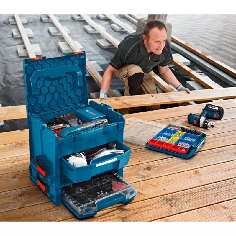 BOSCH POWERTOOLS XL-BOXX Inlay for EXDB18V2-180 (Juoda, skirta XL-BOXX 232)