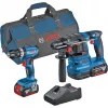 Bosch Professional 18V ProCORE Starter Set 2x4.0Ah + GAL 18V-40 įkroviklis 0615A50039