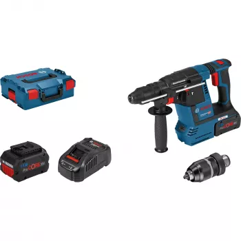 Bosch Professional 18V SDS-Plus akumuliatorinis perforatorius 5.5 Ah Li-Ion (061191000F)