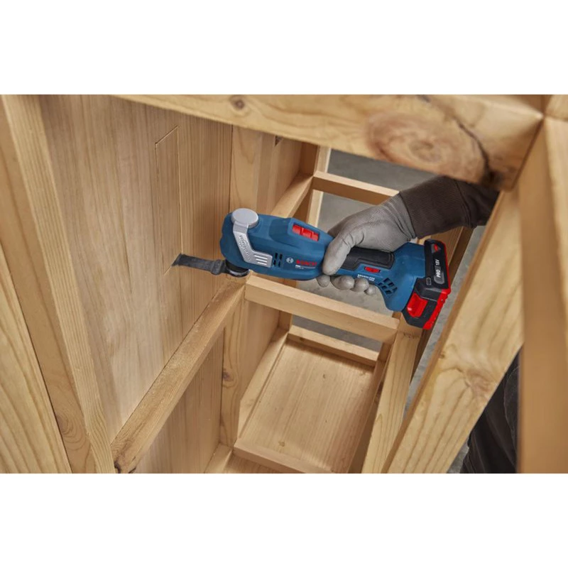 Bosch Professional GOP 18V-30 belaidis daugiafunkcis įrankis, 18 V (mėlynas, be akumuliatoriaus ir įkroviklio, su L-BOXX dėklu)