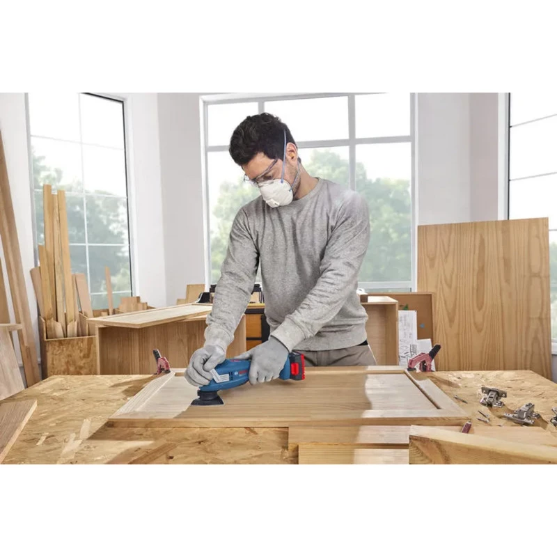 Bosch Professional GOP 18V-30 belaidis daugiafunkcis įrankis, 18 V (mėlynas, be akumuliatoriaus ir įkroviklio, su L-BOXX dėklu)
