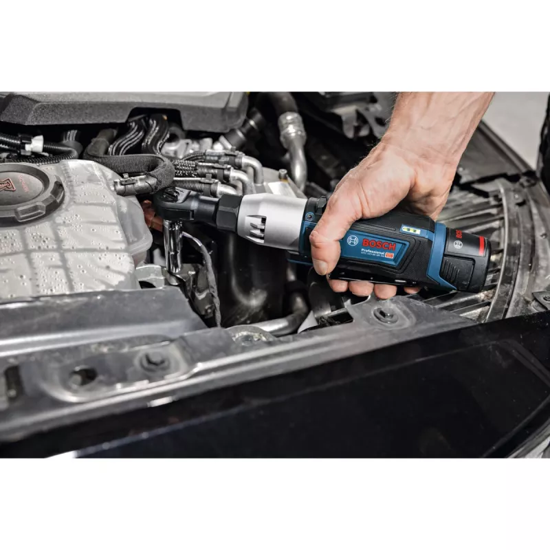BOSCH Professional GRC 12V-60 3/8 SN akumuliatorinis reketinis veržliaraktis, 3/8 colio kvadratas, 60 Nm, 12 V, mėlynas/juodas (be akumuliatoriaus ir įkroviklio)