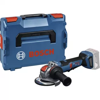 BOSCH Professional GWS 18V-11PS Belaidis Kampinis Šlifuoklis 125mm 18V Solo (Be Akumuliatoriaus) L-BOXX dėkle