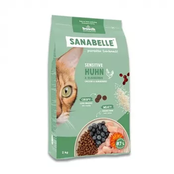 BOSCH Sanabelle Sensitive with Chicken – Sausas kačių ėdalas – 2 kg