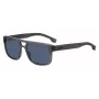 BOSS BOSS1648SKB7 Akiniai Havana Rudi Kvadratiniai Acetatiniai Vyriški
