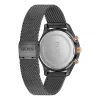 BOSS Hero vyriškas kvarcinis chronografinis laikrodis 1513811 42 mm nerūdijantis plienas mėlynas ciferblatas