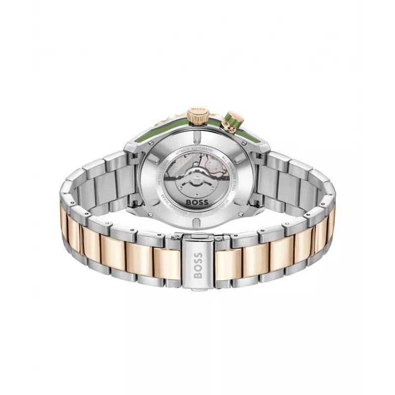 BOSS 1514181 Vyrų Kvarcinis Chronografinis Laikrodis 42mm Nerūdijantis Plienas Juodas Ciferblatas
