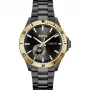 BOSS vyriškas chronografinis laikrodis 1514203 42mm nerūdijantis plienas mėlynas ciferblatas