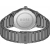 Vyriškas BOSS Skymaster chronografinis laikrodis 1514078 41mm mėlynas ciferblatas nerūdijantis plienas