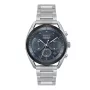 BOSS Vyrų Skymaster Chronografinis Laikrodis 1514093 44mm Nerūdijančio Plieno Mėlynu Ciferblatu