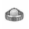 BOSS Vyrų Laikrodis 1514005 44mm Nerūdijančio Plieno Korpusas Mėlynas Ciferblatas Ruda Odinė Apyrankė Chronografas Kvarcinis