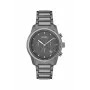 BOSS Vyrų Laikrodis 1514005 44mm Nerūdijančio Plieno Korpusas Mėlynas Ciferblatas Ruda Odinė Apyrankė Chronografas Kvarcinis