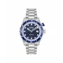 BOSS vyriškas laikrodis 1514177 42mm nerūdijantis plienas mėlynas ciferblatas chronografas