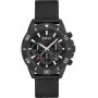 BOSS Skymaster vyriškas chronografinis laikrodis 1513940 43mm nerūdijančio plieno mėlynu ciferblatu