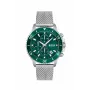 BOSS Vyriškas Chronografo Laikrodis Velocity 1513905 46mm Juodas Silikonas