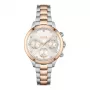 BOSS Moteriškas Laikrodis 1502564 38mm Nerūdijančio Plieno Tinklelio Apyrankė Sidabrinė