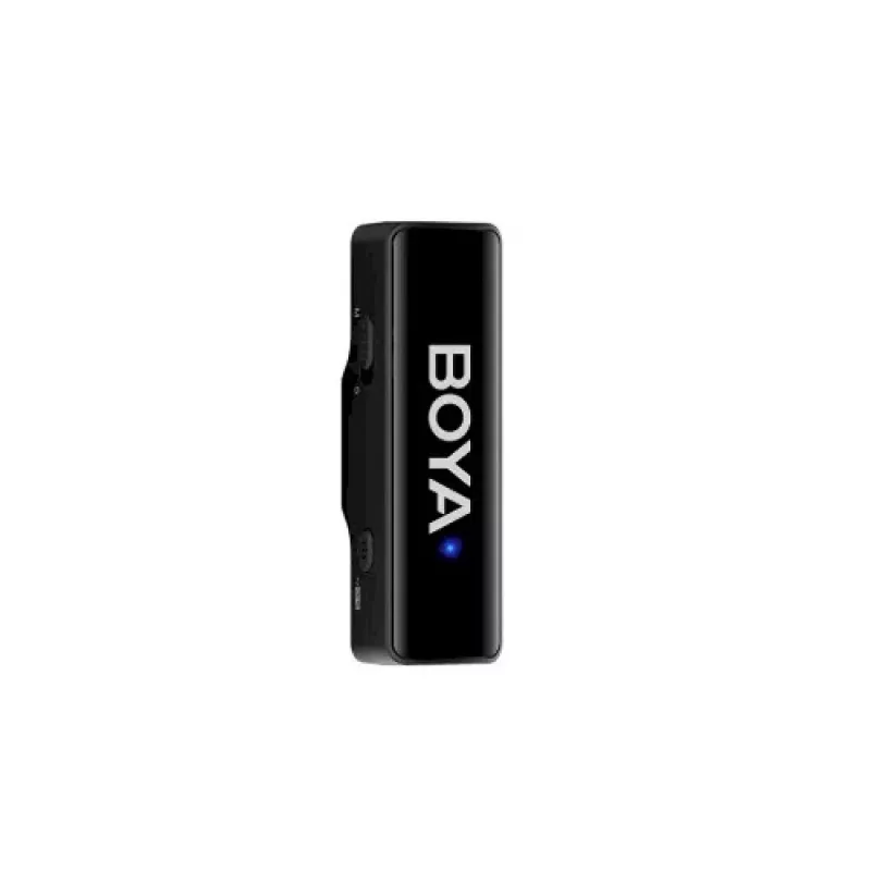 BOYA BOYALINK-TX Belaidė mikrofono sistema, 2,4 GHz, 1 imtuvas ir 2 siųstuvai, itin ilgas baterijos veikimo laikas, juoda