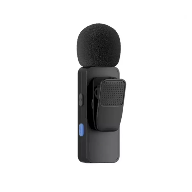 BOJA BY-V4 belaidė mikrofonų sistema 2,4 GHz su 4 siųstuvais ir 1 imtuvu (3,5 mm jungtis) juoda