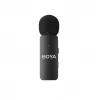 BOJA BY-V4 belaidė mikrofonų sistema 2,4 GHz su 4 siųstuvais ir 1 imtuvu (3,5 mm jungtis) juoda