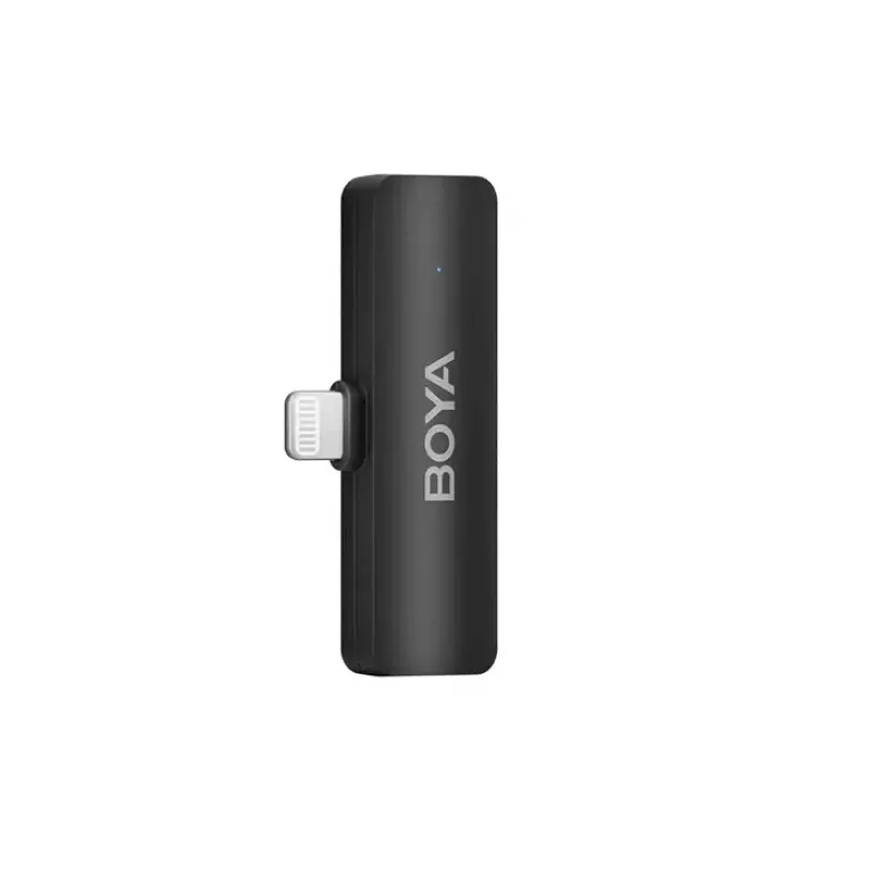 BOJA BY-V4D belaidė mikrofonų sistema su 4 siųstuvais ir 1 Lightning imtuvu (juoda)
