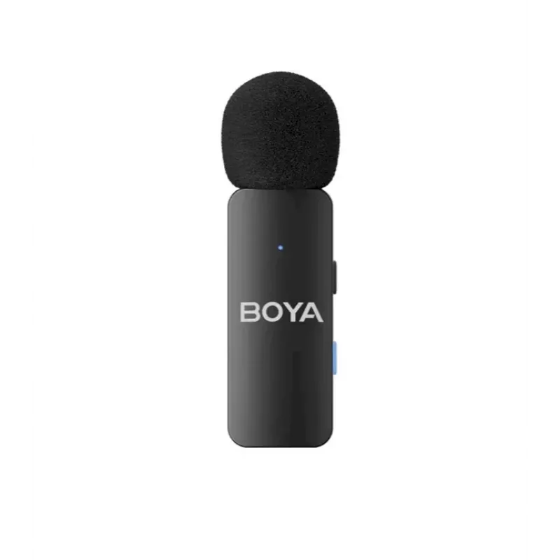 BOJA BY-V4D belaidė mikrofonų sistema su 4 siųstuvais ir 1 Lightning imtuvu (juoda)